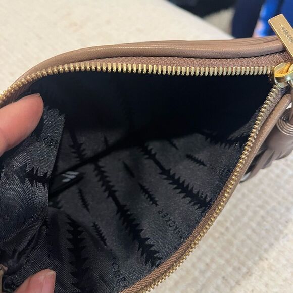 Thacker Leather Fringe Ring Bangle Wristlet - Picture 4 of 10